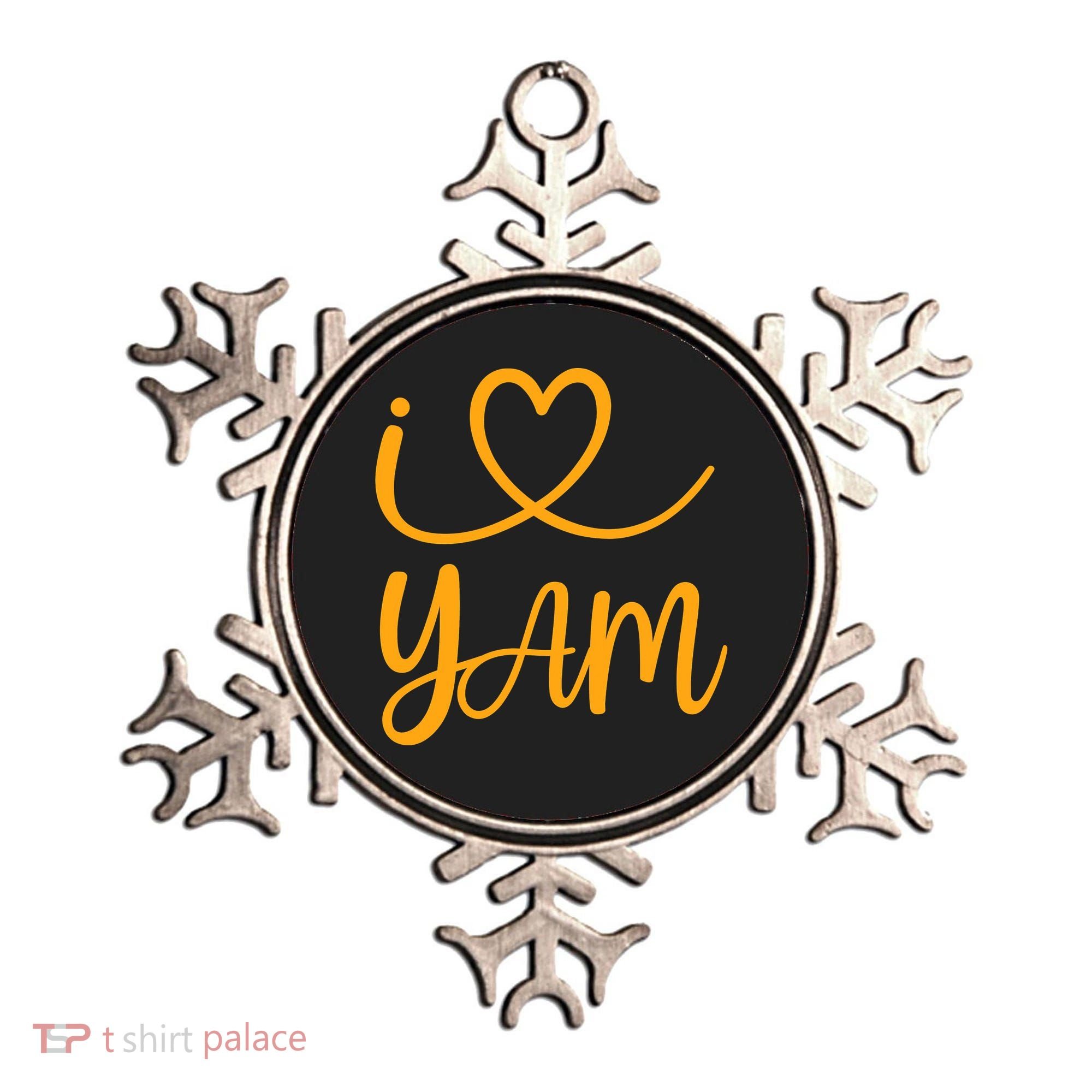 Thanksgiving Matching Couples She's My Sweet Potato I Yam Ornament