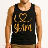 Thanksgiving Matching Couples She's My Sweet Potato I Yam Tank Top thumb 3