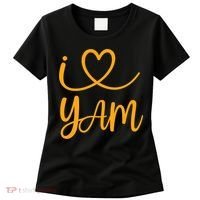 Thanksgiving Matching Couples She's My Sweet Potato I Yam Women's T-Shirt thumb 0