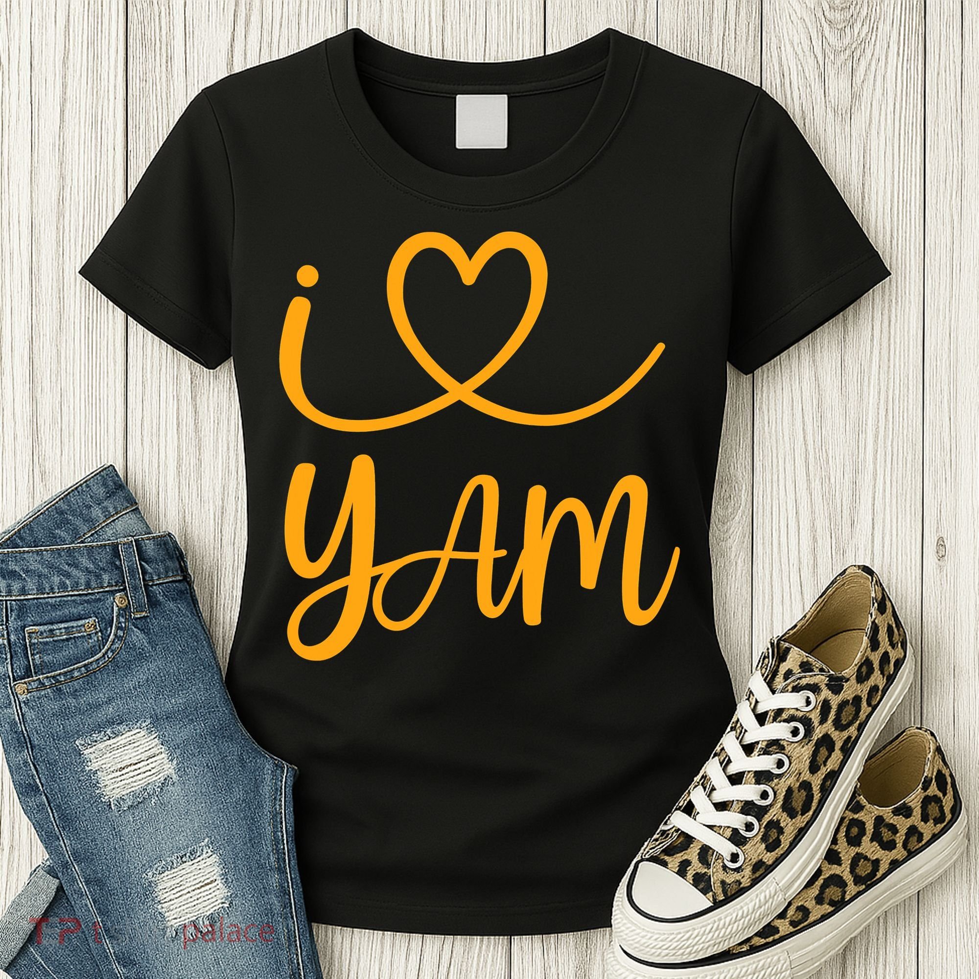Thanksgiving Matching Couples She's My Sweet Potato I Yam Women's T-Shirt