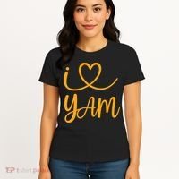 Thanksgiving Matching Couples She's My Sweet Potato I Yam Women's T-Shirt thumb 4