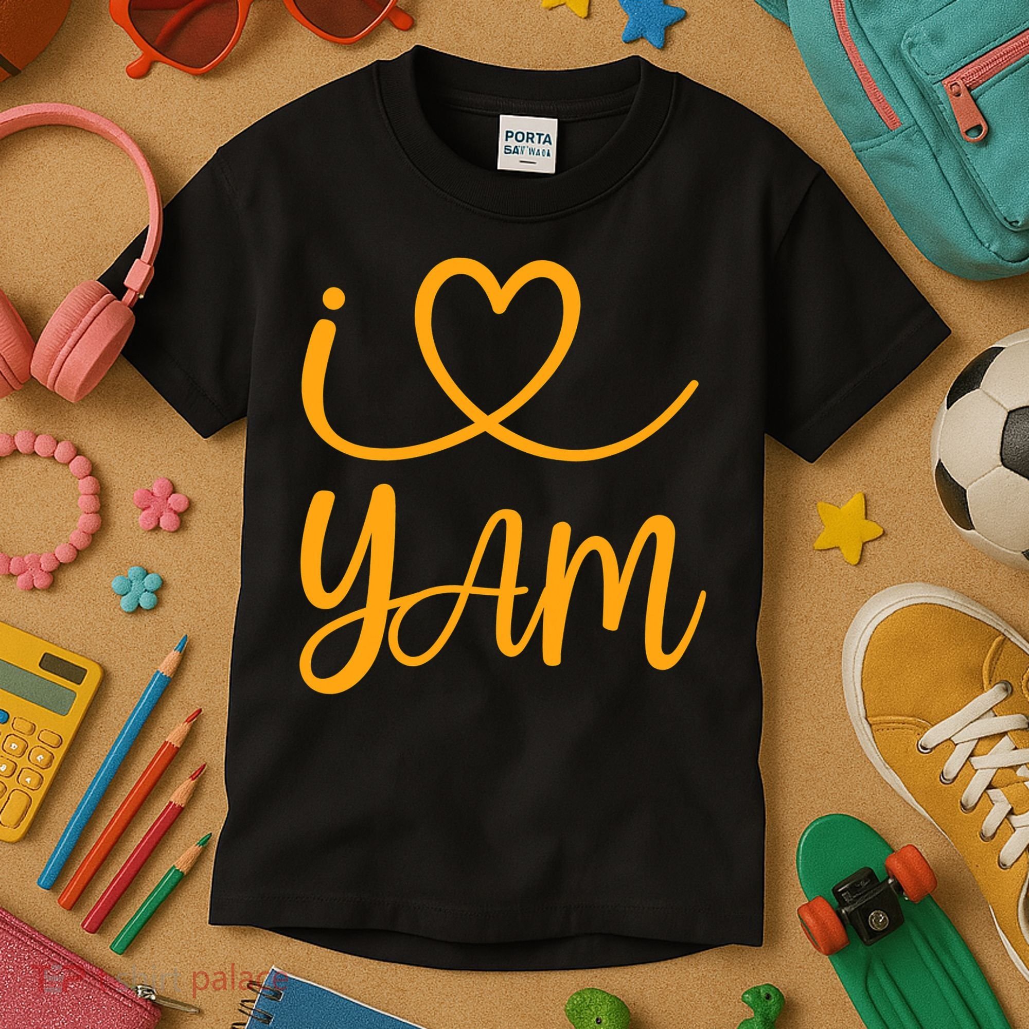 Thanksgiving Matching Couples She's My Sweet Potato I Yam Kids T-Shirt