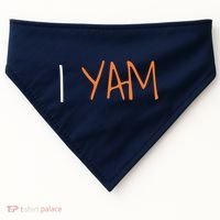 Thanksgiving Matching Couples She's My Sweet Potato I Yam USA-Made Doggie Bandana thumb 0