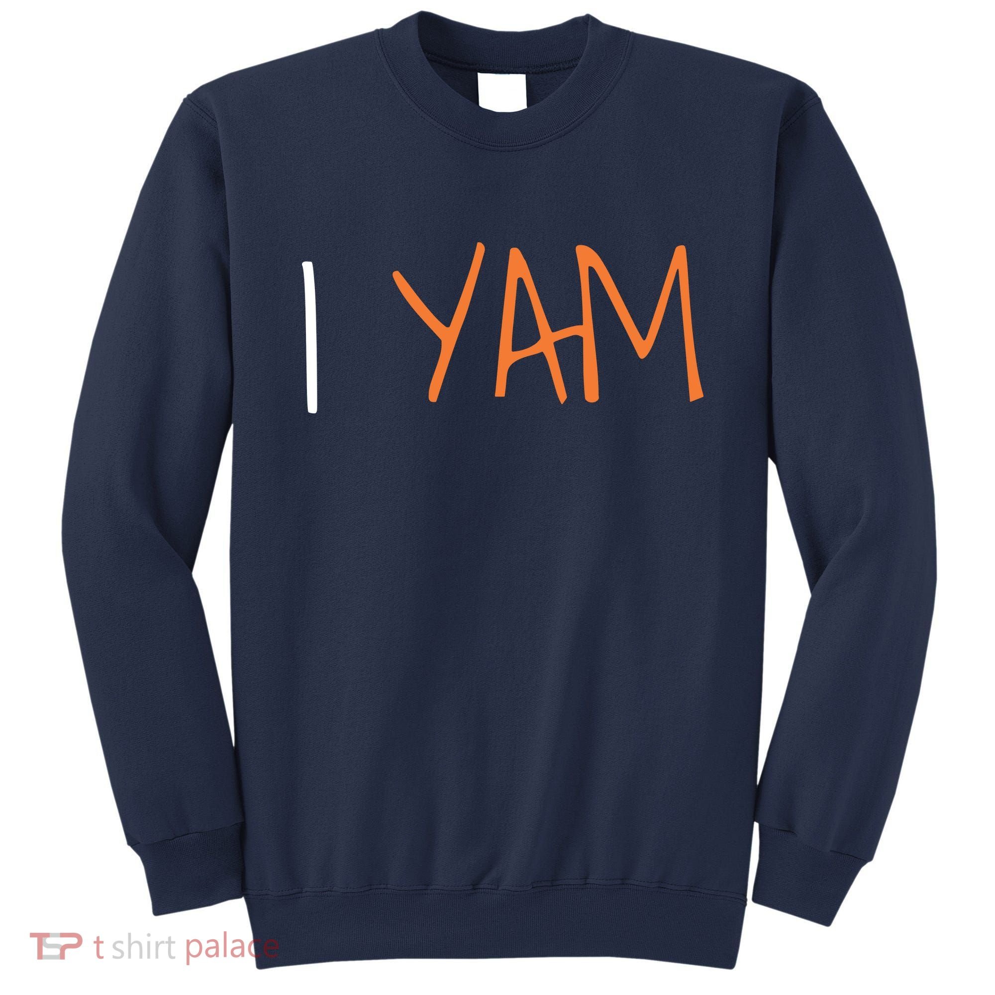 Thanksgiving Matching Couples She's My Sweet Potato I Yam Sweatshirt