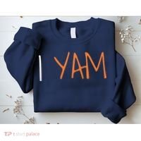 Thanksgiving Matching Couples She's My Sweet Potato I Yam Sweatshirt thumb 2