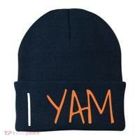 Thanksgiving Matching Couples She's My Sweet Potato I Yam Beanie thumb 0