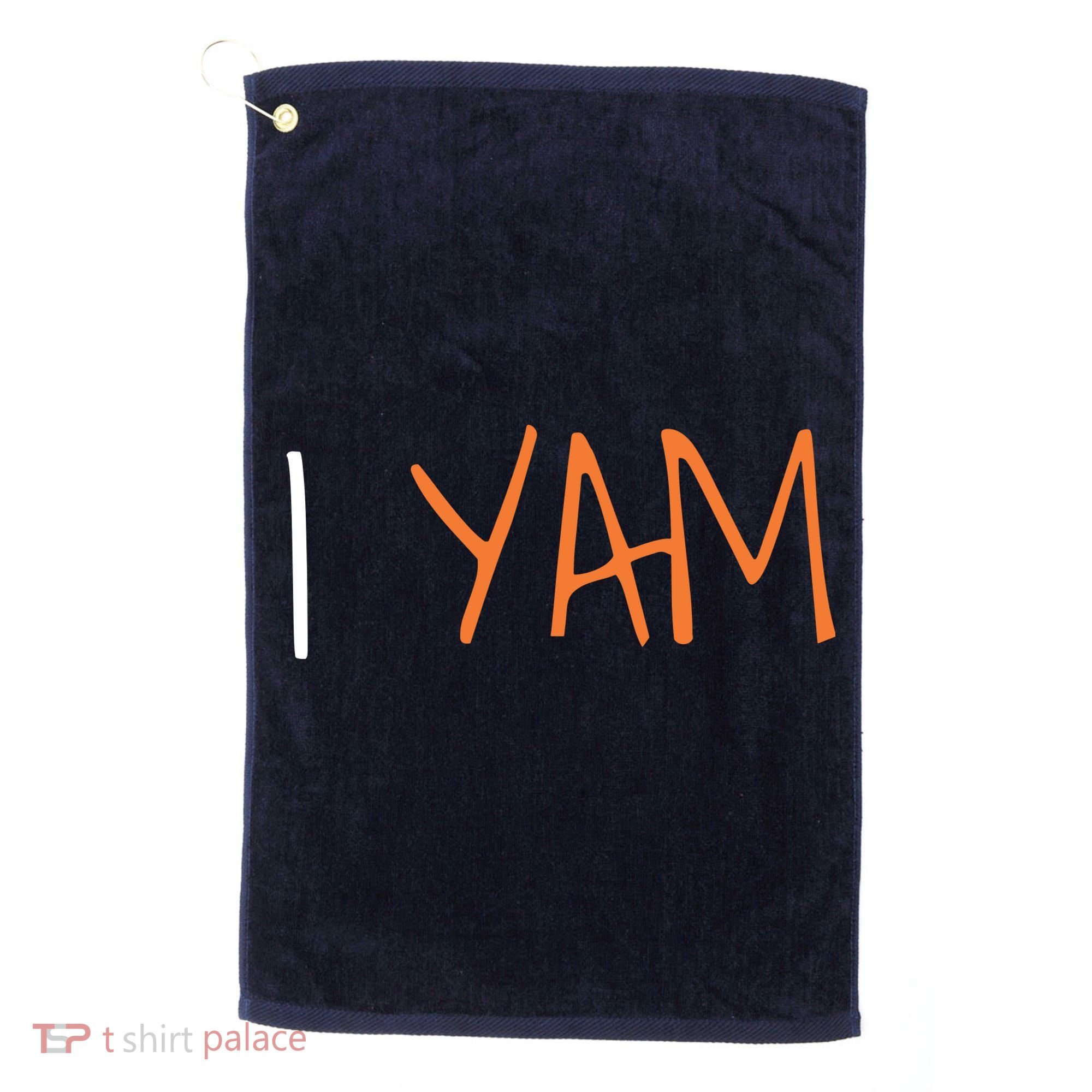 Thanksgiving Matching Couples She's My Sweet Potato I Yam Golf Towel