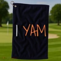 Thanksgiving Matching Couples She's My Sweet Potato I Yam Golf Towel thumb 1
