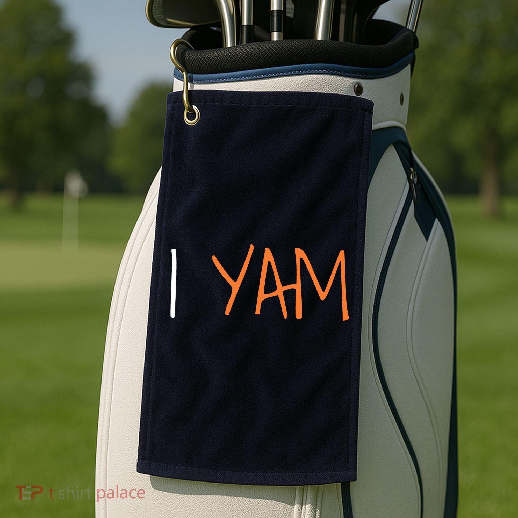 Thanksgiving Matching Couples She's My Sweet Potato I Yam Golf Towel