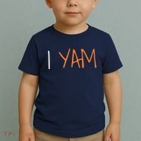 Thanksgiving Matching Couples She's My Sweet Potato I Yam Toddler T-Shirt thumb 2