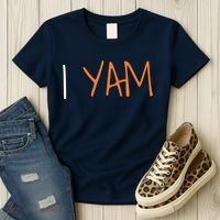 Thanksgiving Matching Couples She's My Sweet Potato I Yam Women's T-Shirt thumb 3