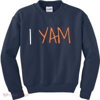 Thanksgiving Matching Couples She's My Sweet Potato I Yam Kids Sweatshirt thumb 0