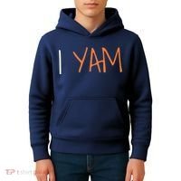 Thanksgiving Matching Couples She's My Sweet Potato I Yam Kids Hoodie thumb 4