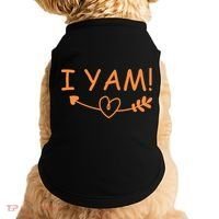 Thanksgiving Matching Couples She's My Sweet Potato I Yam Doggie Tank thumb 0