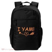 Thanksgiving Matching Couples She's My Sweet Potato I Yam Backpack thumb 0