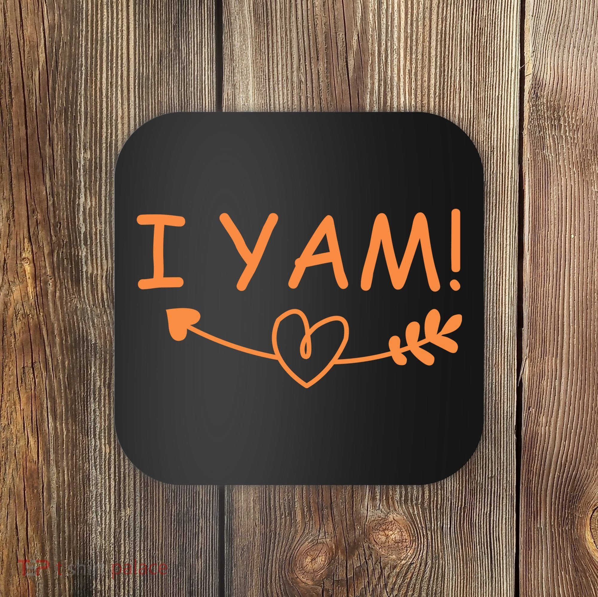 Thanksgiving Matching Couples She's My Sweet Potato I Yam Coaster