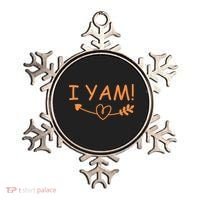 Thanksgiving Matching Couples She's My Sweet Potato I Yam Ornament thumb 0