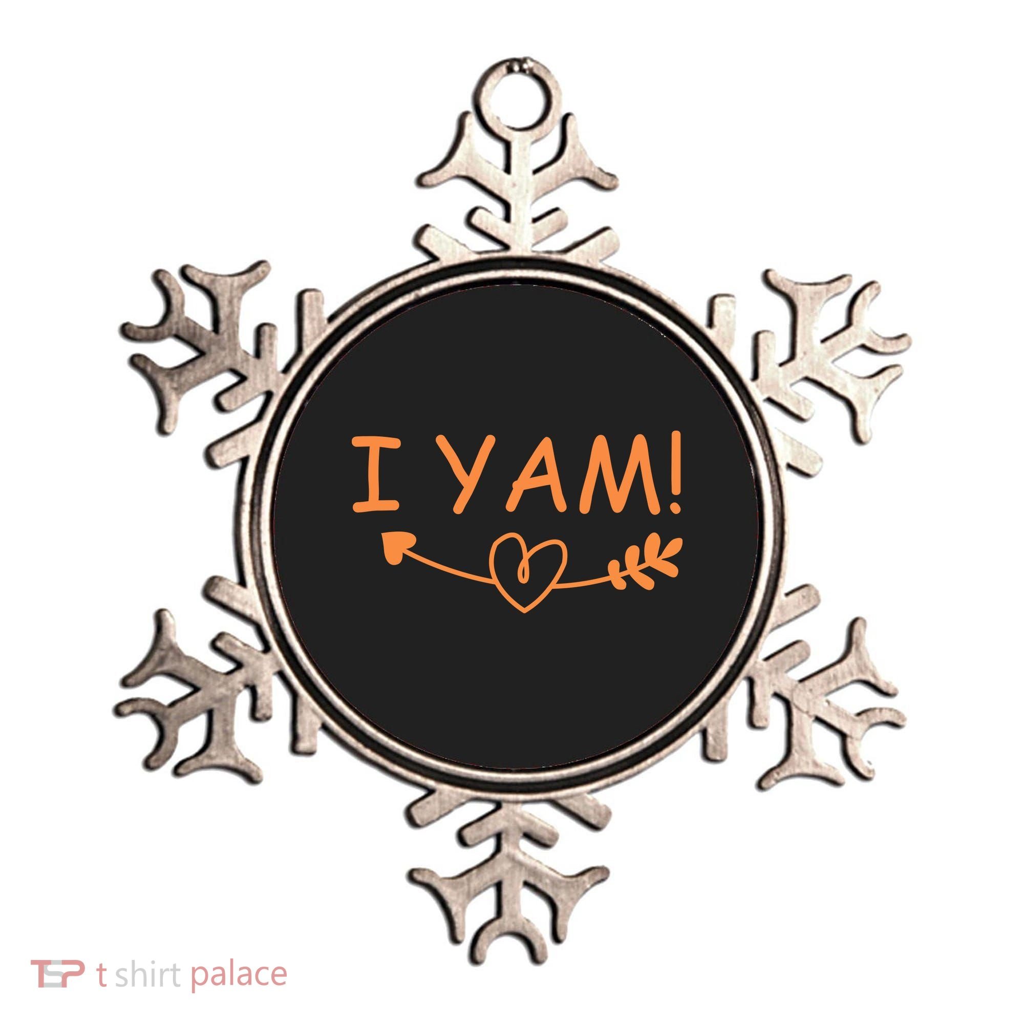 Thanksgiving Matching Couples She's My Sweet Potato I Yam Ornament