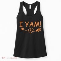 Thanksgiving Matching Couples She's My Sweet Potato I Yam Women's Tank Top thumb 0