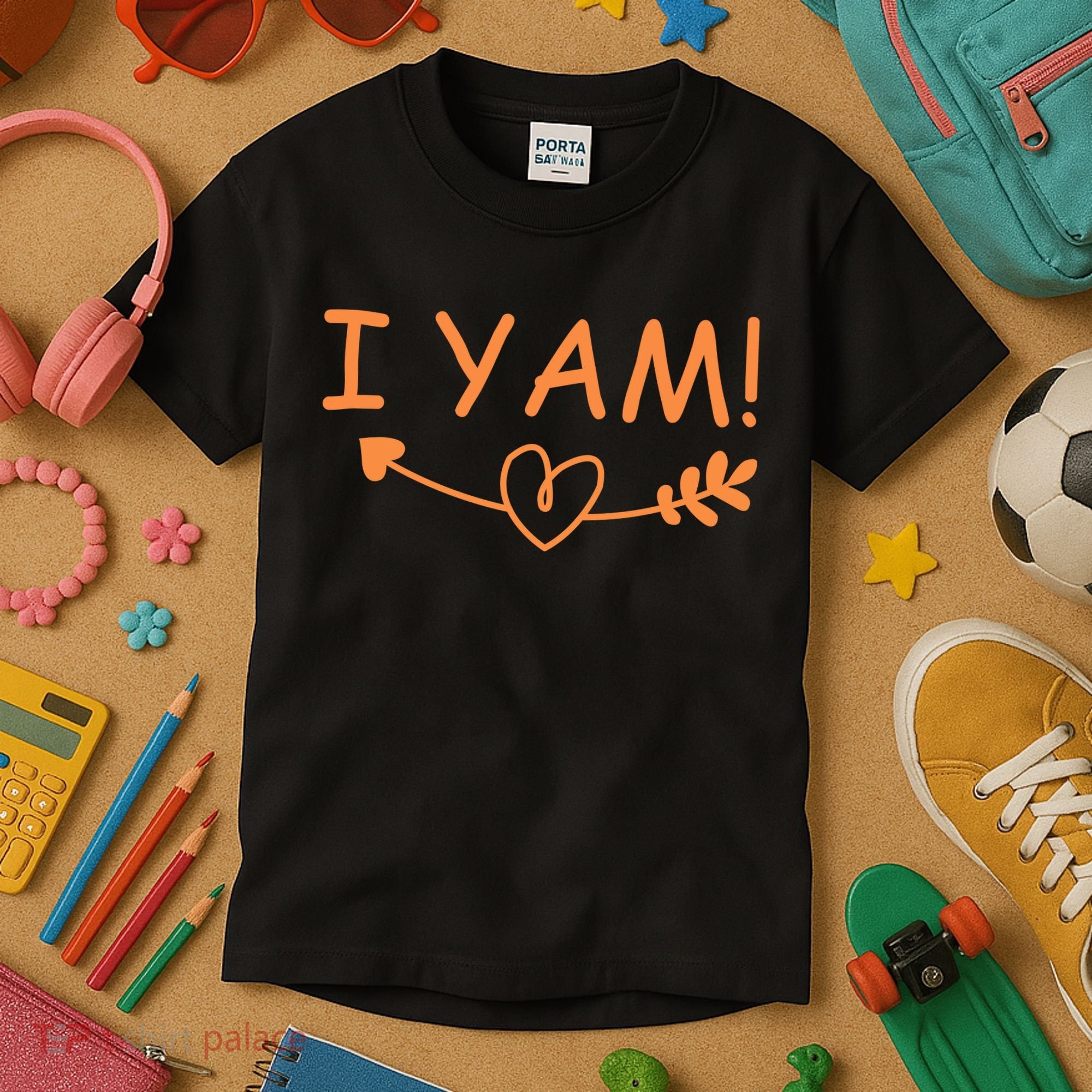 Thanksgiving Matching Couples She's My Sweet Potato I Yam Kids T-Shirt