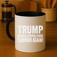 Trump Making Common Sense Common Again Coffee Mug thumb 4
