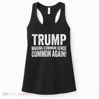 Trump Making Common Sense Common Again Women's Tank Top thumb 0