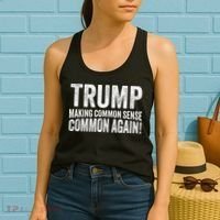 Trump Making Common Sense Common Again Women's Tank Top thumb 2