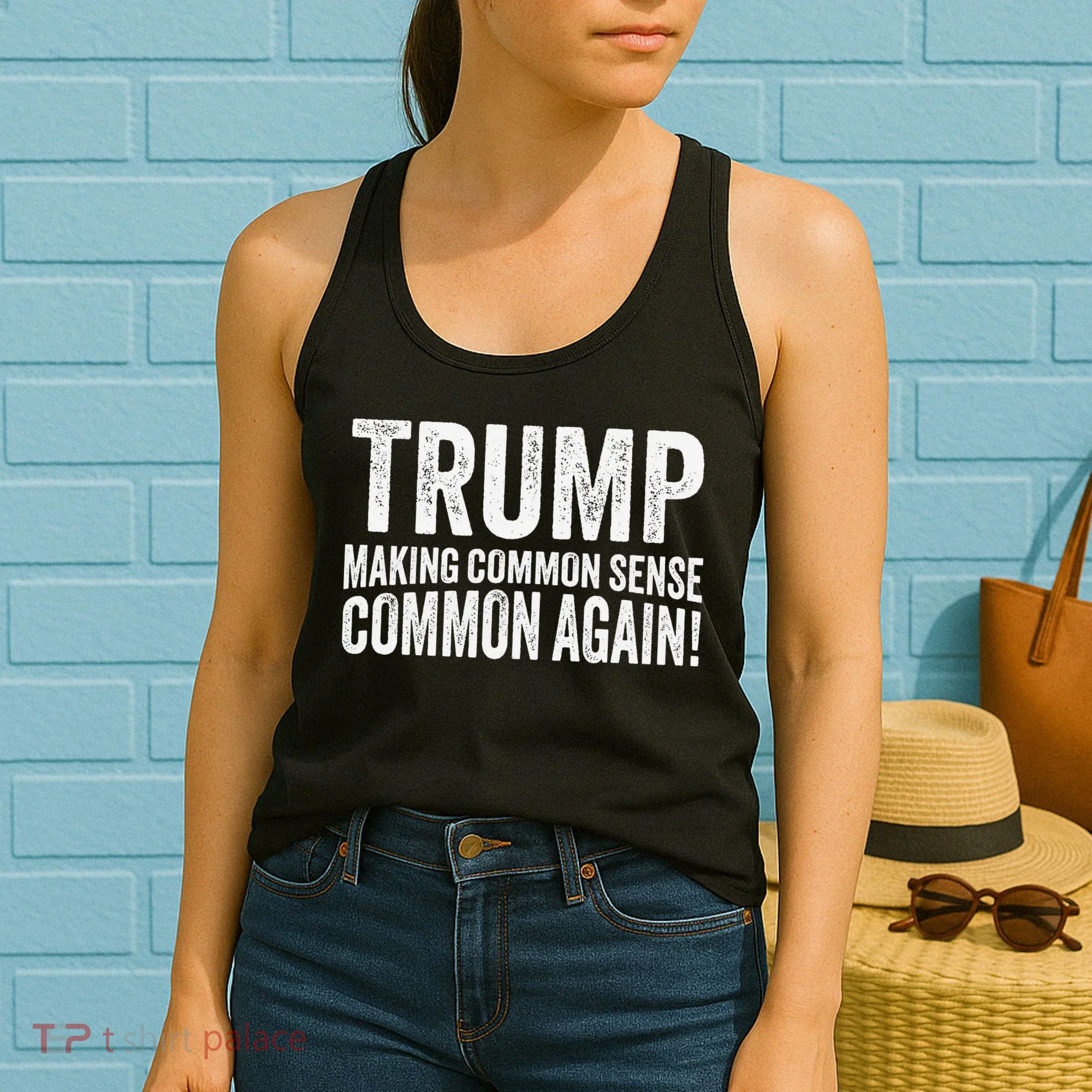Trump Making Common Sense Common Again Women's Tank Top