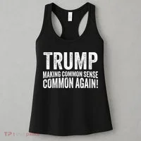 Trump Making Common Sense Common Again Women's Tank Top thumb 3