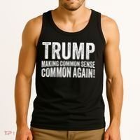 Trump Making Common Sense Common Again Tank Top thumb 3