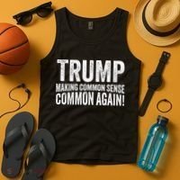 Trump Making Common Sense Common Again Tank Top thumb 4