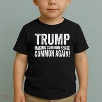 Trump Making Common Sense Common Again Toddler T-Shirt thumb 2