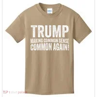 Trump Making Common Sense Common Again Kids T-Shirt thumb 0