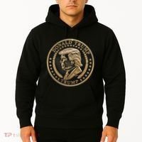 $Trump Meme Coin President Donald Trump Hoodie thumb 2