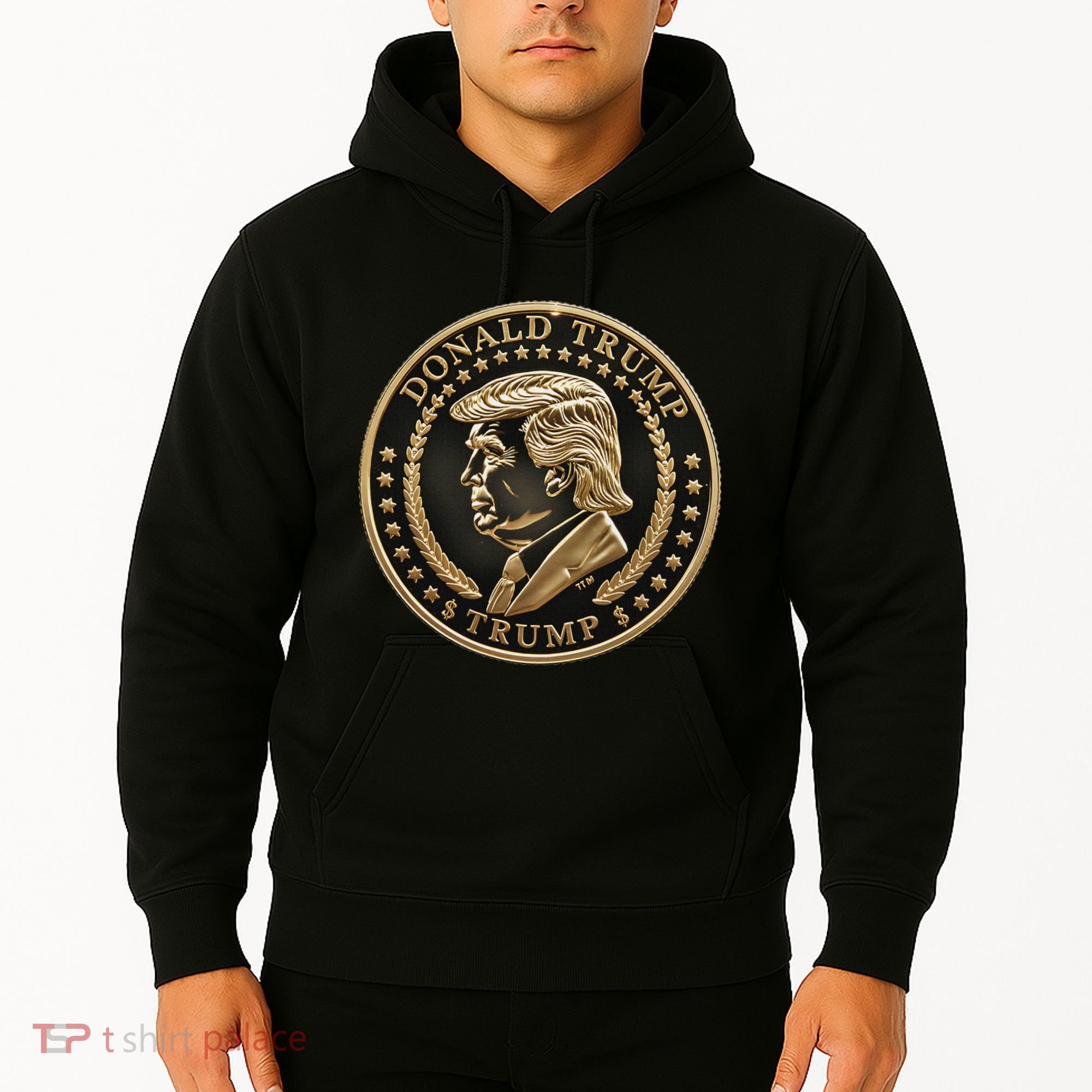 $Trump Meme Coin President Donald Trump Hoodie
