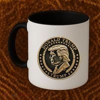 $Trump Meme Coin President Donald Trump Coffee Mug thumb 2