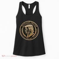$Trump Meme Coin President Donald Trump Women's Tank Top thumb 0