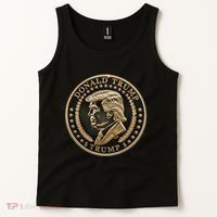 $Trump Meme Coin President Donald Trump Tank Top thumb 2