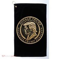 $Trump Meme Coin President Donald Trump Golf Towel thumb 0