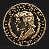 $Trump Meme Coin President Donald Trump Kids Sweatshirt thumb 2