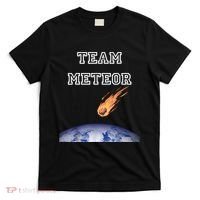 Team Meteor Crashing Into Planet T-Shirt thumb 0
