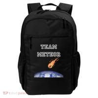 Team Meteor Crashing Into Planet Backpack thumb 0