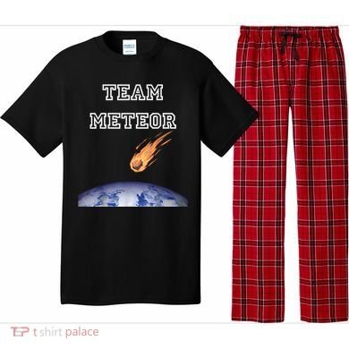 Team Meteor Crashing Into Planet Pajama Set