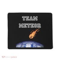 Team Meteor Crashing Into Planet Mousepad thumb 0