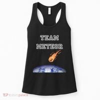 Team Meteor Crashing Into Planet Women's Tank Top thumb 0