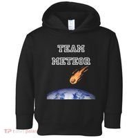 Team Meteor Crashing Into Planet Toddler Hoodie thumb 0