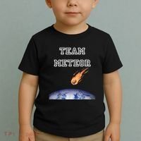 Team Meteor Crashing Into Planet Toddler T-Shirt thumb 2