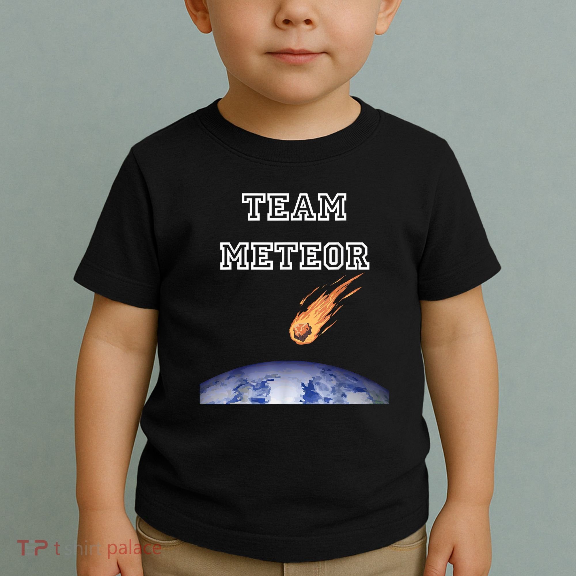 Team Meteor Crashing Into Planet Toddler T-Shirt