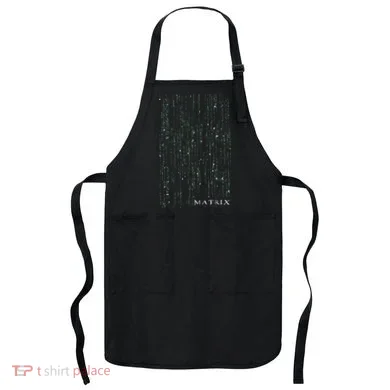 The Matrix Classic Coding Drop Poster Apron