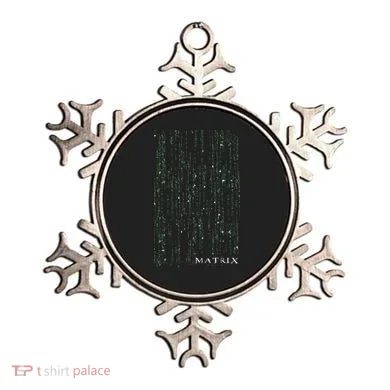 The Matrix Classic Coding Drop Poster Ornament
